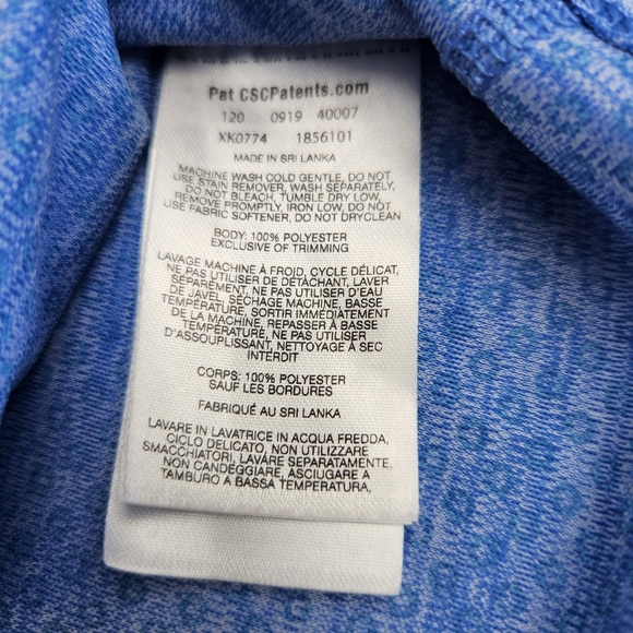 Columbia Women’s Omni-Freeze Blue Long Sleeve V-Neck Top - Size Large - Picture 10 of 10